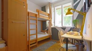 Krevet ili kreveti u jedinici u okviru objekta Tchaikovsky Hostel Split (T-Hostel)