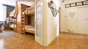 Krevet ili kreveti u jedinici u okviru objekta Tchaikovsky Hostel Split (T-Hostel)