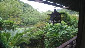 A garden outside Seiryu-so