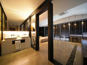 Ein Badezimmer in der Unterkunft Sinchon Hotel GAEUL