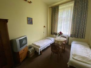 Postel nebo postele na pokoji v ubytování Apartma 299