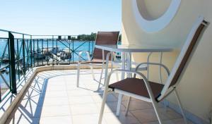 Balkón nebo terasa v ubytování Island Apartments