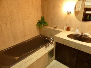 Un baño de Penthouse Apartment in Vaduz