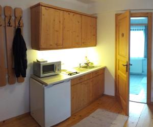 Кухня або міні-кухня у Base-Camp Appartement