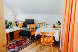 Posezení v ubytování Appartement VIDMAR-WINTERTRAUM