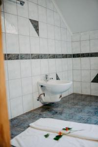 Koupelna v ubytování Appartement VIDMAR-WINTERTRAUM