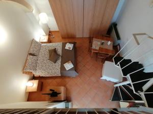 Posezení v ubytování Il Vicinato, casa vacanza immersa nel cuore dei Sassi