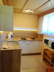 Cuisine ou kitchenette dans l'établissement Appartement Aurora