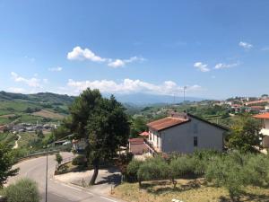 a view of a road in a small village at Da Nonna Stella in Miglianico