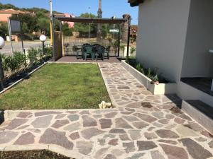 Vonkajšia záhrada v ubytovaní villetta san teodoro IUN Q7135