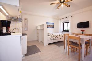 Kuchyňa alebo kuchynka v ubytovaní Studio Apartments SKORIC Opatija Volosko