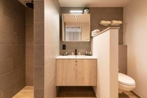 Koupelna v ubytování B&B 't Motjeshof