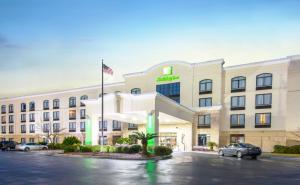 a rendering of the front of a hotel at Holiday Inn Savannah South - I-95 Gateway, an IHG Hotel in Savannah