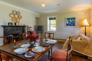 Dining area in a panziókat