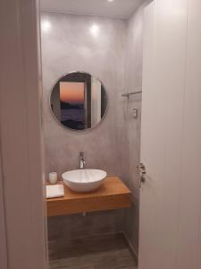 Koupelna v ubytování en lefko