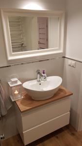 Kúpeľňa v ubytovaní Apartament Zamkowy