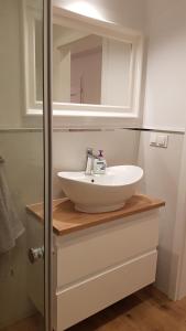 Kúpeľňa v ubytovaní Apartament Zamkowy