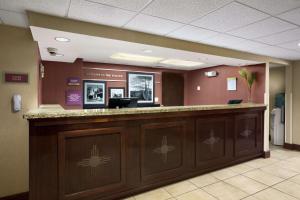 a lobby with a bar in a hospital at Days Inn by Wyndham Las Cruces in Las Cruces +17 photos