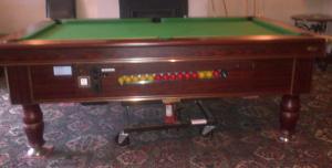 A pool table at The Friar Tucks 