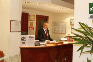Lobby eller resepsjon på Hotel Pace Helvezia