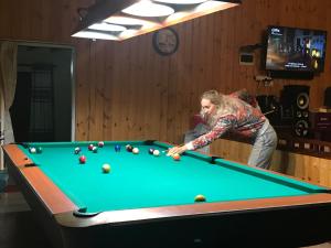 Biliár nebo kulečník v ubytování Himawari Hills