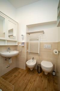 レッツェノにあるLa Terrazza sul lago Lezzenoのトイレと洗面台付きのバスルーム +36枚の写真