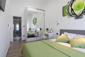 Postel nebo postele na pokoji v ubytování Villa Supernus with Heated Pool