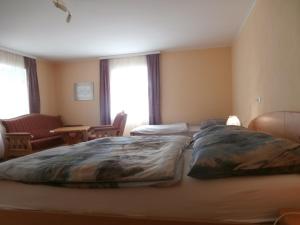 Postel nebo postele na pokoji v ubytování Ferienwohnung Bluemelhube Wohnung Elisabeth