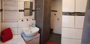 Koupelna v ubytování Ferienhaus Alexandra + 9 fotografií