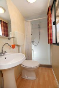 Olive garden Trogir - mobil home tesisinde bir banyo
