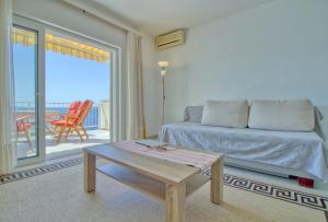 Katil atau katil-katil dalam bilik di Apartments Podvorac