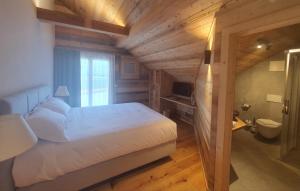 Koupelna v ubytování Le Vieux Chalet