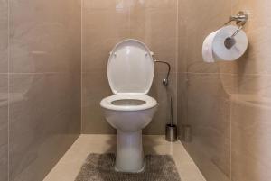 Koupelna v ubytování Modern fully equipped studio with parking Zavadilka 2620