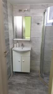 Koupelna v ubytování Vista Marina