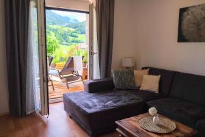 Ruang duduk di Apartment Danielsbergblick