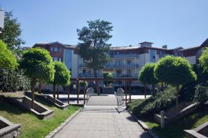 Κήπος έξω από το Apartament Wypoczynkowa 4