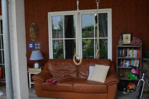 A seating area at Box58