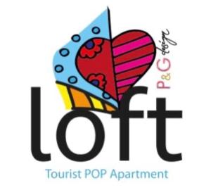 een logo voor een lippenstift pop-app afspraak bij Loft P&G in Enna