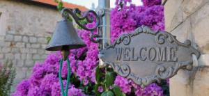 Zahrada ubytování Apartment Alena with terrace and garden Center Jelsa