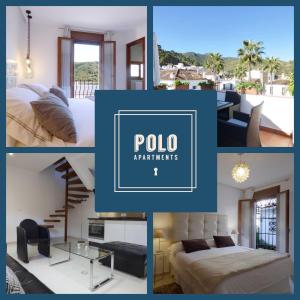 Postel nebo postele na pokoji v ubytování Polo Apartments - Benahavís