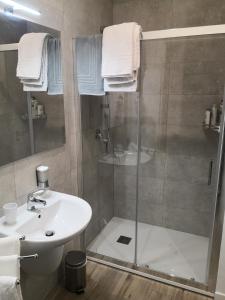 Phòng tắm tại Pontassieve Guest house Centro Storico Appartamento 20 minuti da Firenze