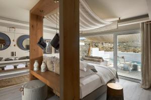 Cama ou camas em um quarto em Palladium Hotel