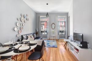 Et tv og/eller underholdning på Mouzinho 244 - Porto Houses & Suites