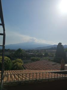 a view from the roof of a house at Villa Chiarenza Maison d'Hotes in Giardini Naxos