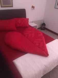 Postel nebo postele na pokoji v ubytování MG Apartmanház