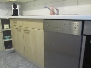 Kuchyň nebo kuchyňský kout v ubytování Apartment für zwei