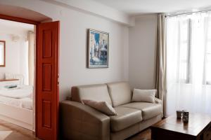 Posezení v ubytování Apartment Teatar