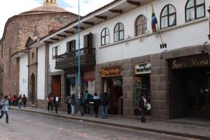 Hóspedes ficando em Hotel Santa Maria