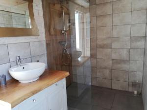 Kúpeľňa v ubytovaní Magic Home Łeba