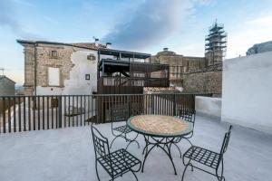 Balkón nebo terasa v ubytování Palacio de Sansol